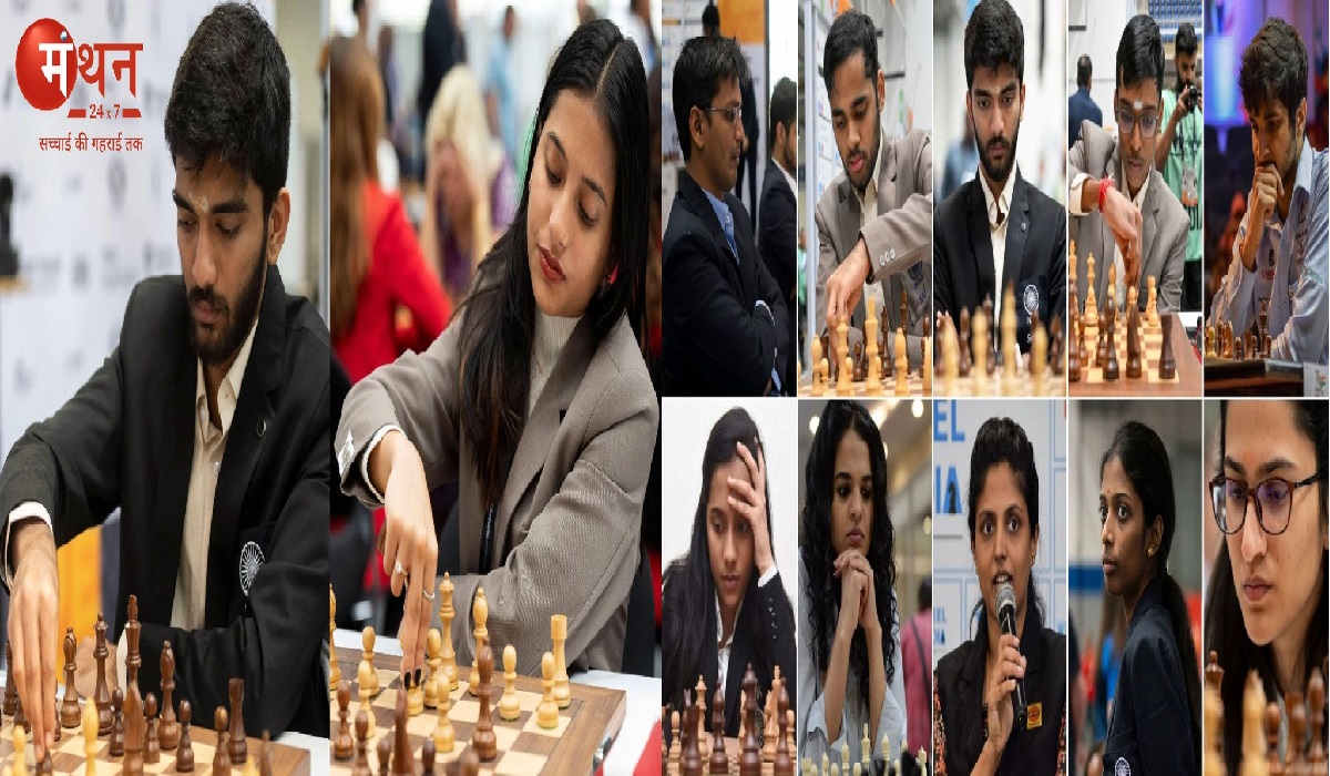 Chess Olympiad 2024: चेस ओलंपियाड में भारत का ऐतिहासिक प्रदर्शन, महिला और पुरुष दोनों टीमों ने स्वर्ण जीतकर रचा इतिहास।